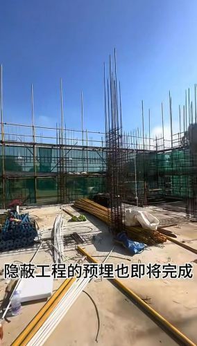 全红婵新家二楼浇筑引围观