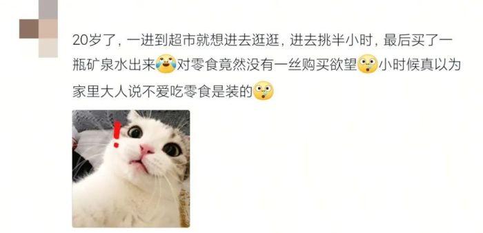 小时候以为大人不爱零食是装的